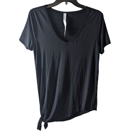 LULULEMON ATHLETICA To The Point Tee In Black Size 4 - Picture 5 of 6